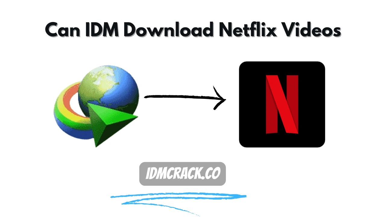 can idm download netflix videos